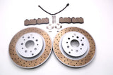 Maserati GranTurismo Gran Turismo Gt rear brake pads rotors TopEuro #2536