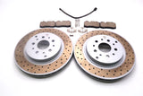 Maserati GranTurismo Gran Turismo Gt rear brake pads rotors TopEuro #2536