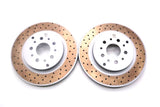 Maserati GranTurismo Gran Turismo Gt rear brake disk rotors TopEuro #2537