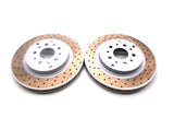 Maserati GranTurismo Gran Turismo Gt rear brake disk rotors TopEuro #2537