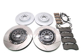 Aston Martin V8 Vantage front rear brake pads and rotors