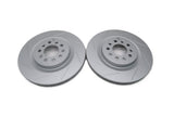 Aston Martin V8 Vantage rear brake disc rotors 2pcs TopEuro #2616