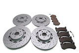Mercedes E63 S AMG front rear brake pads & rotors TopEuro #2622