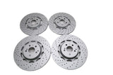 Mercedes E63 AMG S front & rear brake disc rotors TopEuro #2624