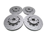 Mercedes E63 AMG S front & rear brake disc rotors TopEuro #2624