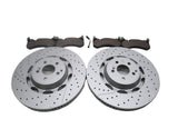 Mercedes E63 AMG S front brake pads & rotors TopEuro #2625