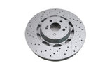 Mercedes E63 AMG S front brake disc rotor 1pc TopEuro #2627