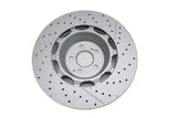 Mercedes E63 AMG S front brake disc rotor 1pc TopEuro #2627