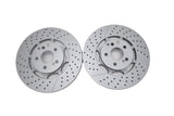 Mercedes E63 AMG S rear brake disc rotors x2 pcs TopEuro #2629
