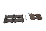 Mercedes E63 AMG S front rear brake pads low dust TopEuro #2631