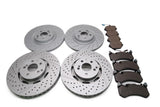 Mercedes Gt53 Amg front rear brake pads & rotors TopEuro #2634