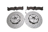Mercedes Gt53 E63 C63 Cls63 Amg front brake pads & rotors TopEuro #2636