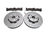 Mercedes Gt53 E63 C63 Cls63 Amg front brake pads & rotors TopEuro #2636