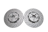 Mercedes Gt53 E63 C63 Cls63 Amg front brake diksc rotors 2pcs TopEuro #2637