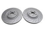 Mercedes Gt53 Amg rear brake disc rotors 2pcs TopEuro #2640