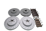 Mercedes Benz C63 Amg front rear brake pads & rotors TopEuro #2645