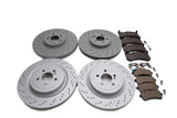 Mercedes Benz C63 Amg front rear brake pads & rotors TopEuro #2645
