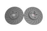 Mercedes Benz C63 Amg front brake disk rotors TopEuro #2648