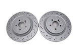Mercedes Benz C63 Sl63 Sl65 Gt63 Gt Amg rear brake disc rotors 2pcs TopEuro #2651