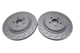 Mercedes Benz C63 Sl63 Sl65 Gt63 Gt Amg rear brake disc rotors 2pcs TopEuro #2651