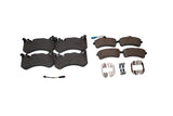 Mercedes Benz C63 Amg front rear brake pads & rotors TopEuro #2645