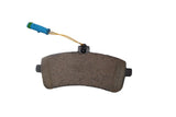 Mercedes Benz C63 Amg front rear brake pads & rotors TopEuro #2645