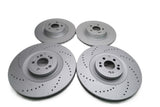 Mercedes Gle53 Amg front & rear brake disc rotors TopEuro #2657