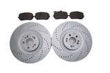 Mercedes Gle53 Amg front brake pads & rotors TopEuro #2658