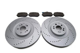 Mercedes Gle53 Amg front brake pads & rotors TopEuro #2658