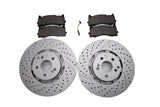 Mercedes Gt front brake pads & rotors TopEuro #2669