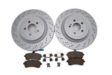 Mercedes Gt C63 Sl63 Sl65 rear brake pads & rotors TopEuro #2672