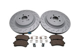 Mercedes Gt C63 Sl63 Sl65 rear brake pads & rotors TopEuro #2672