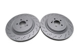 Mercedes Gt C63 Sl63 Sl65 rear brake disc rotors TopEuro #2673