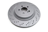 Mercedes Gt front & rear brake disc rotors TopEuro #2668