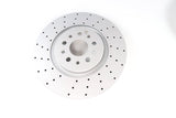 Maserati Levante front brake disc drilled rotors upgrade Epd #1223
