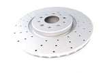 Maserati Levante front brake disc drilled rotors upgrade Epd #1223