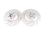 Mercedes S class S550 front rear brake pads & rotors Epd #1451