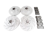 Maserati 3200 4200 Gransport front rear brake pads & rotors #1394