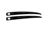 Bentley Continental Flying Spur Gt Gtc OEM door handle black trim 2pcs #153