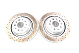 Maserati Ghibli Quattroporte rear brake pads rotors + oil filter 14-2016 #1340