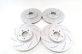 Mercedes G63 Amg front & rear brake disc rotors Epd #1354