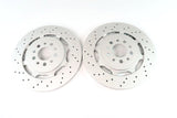 Alfa Romeo Giulia Stelvio Quadrifoglio rear brake disc rotors #1389